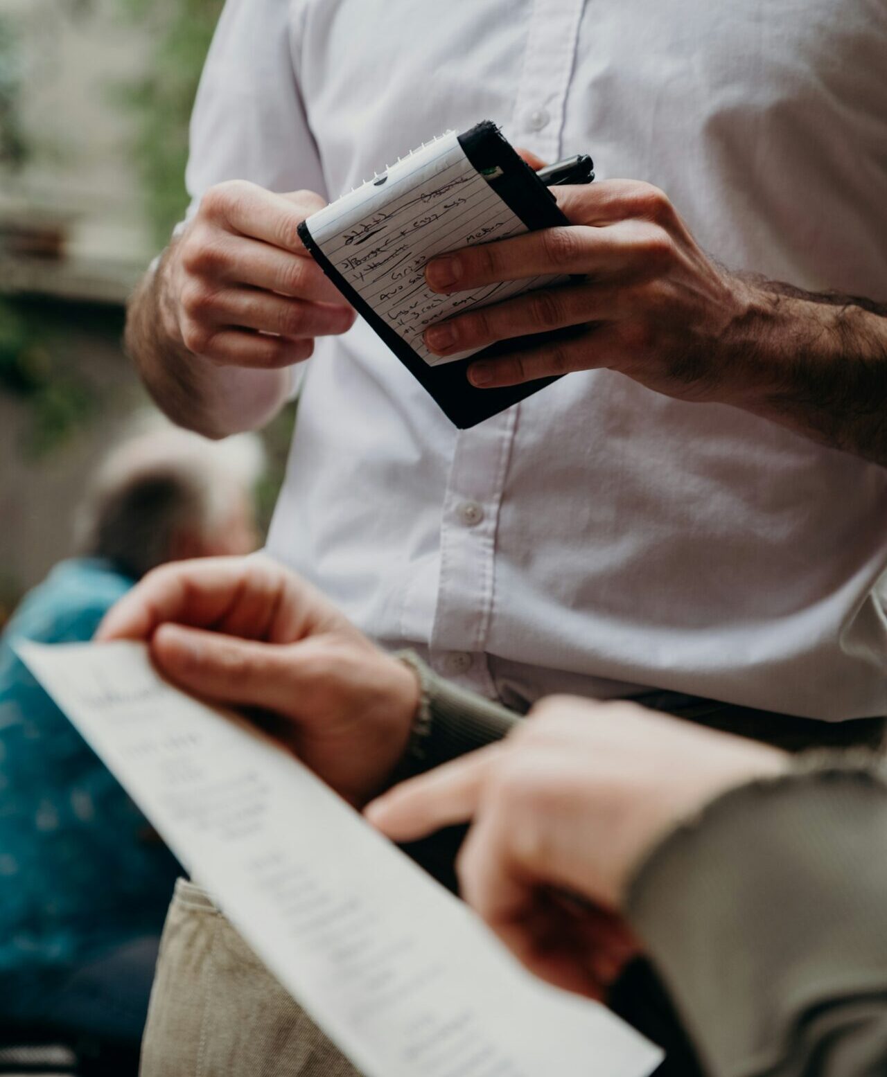 Serveur en restauration